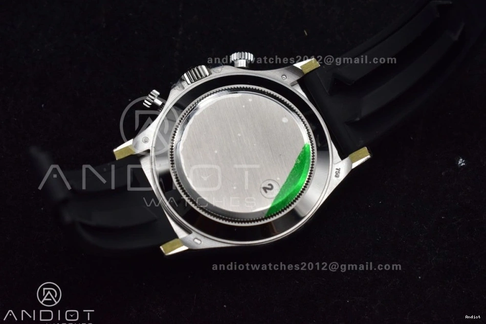 Daytona Dial DD4130 Steel Best Edition 904L 116519 VSF flex Strap on 1:1 Gray Oyster 0126